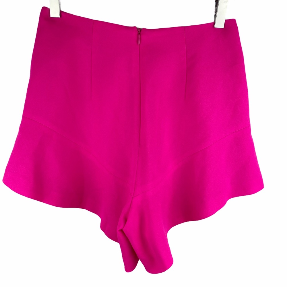 Finders Keepers High Waist Pink Ruffle Shorts Small - Picture 7 of 9